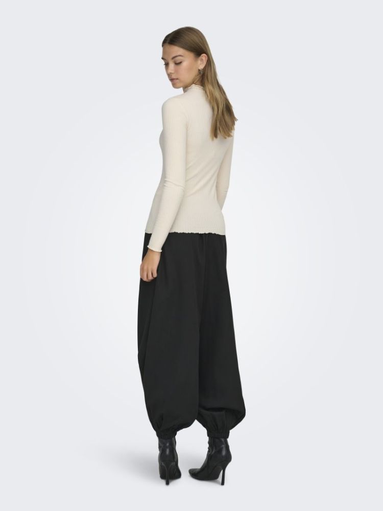JDYFRANSISKA L/S HIGHNECK TOP 196844 Whitecap