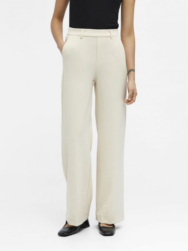OBJLISA WIDE PANT NOOS 183539 Sandshel