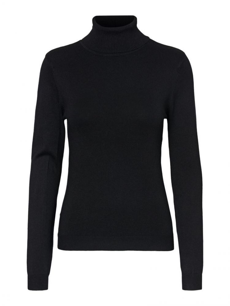 VMGLORY LS ROLLNECK BLOUSE GA  177868 Black