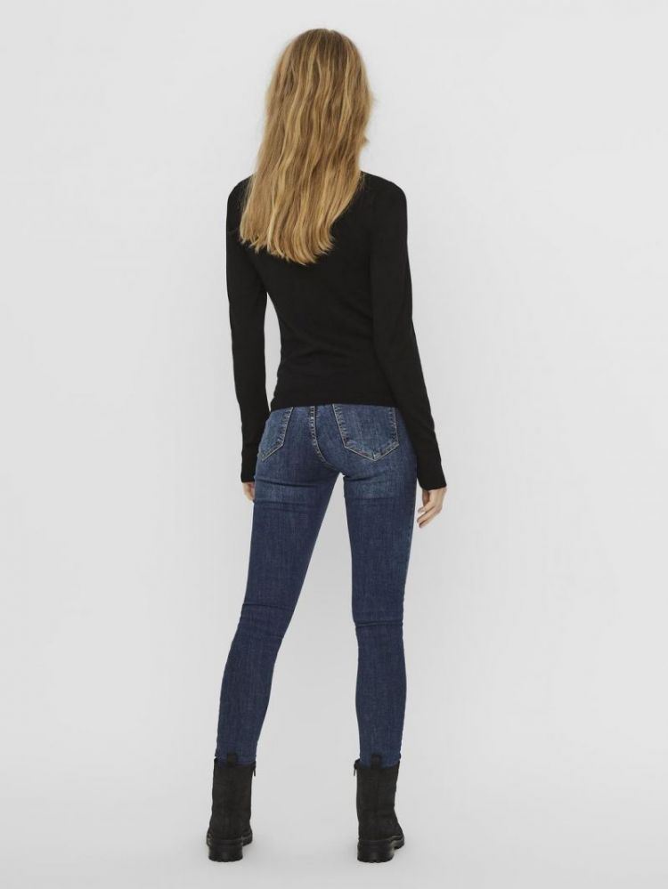VMGLORY LS ROLLNECK BLOUSE GA  177868 Black