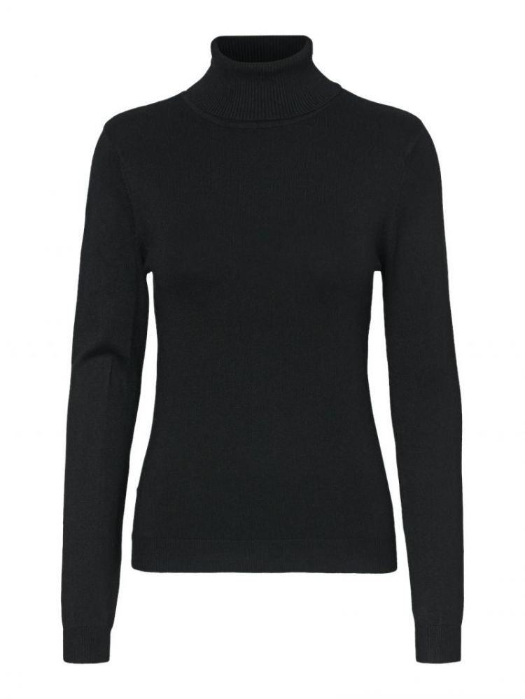 VMGLORY LS ROLLNECK BLOUSE GA  177868 Black