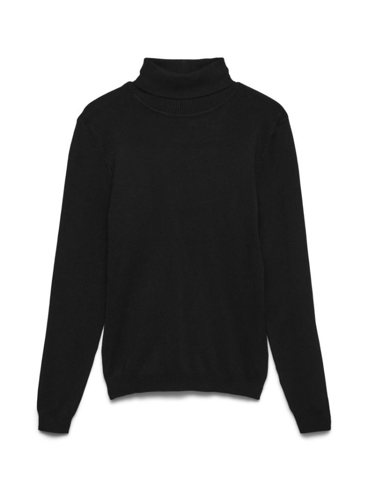VMGLORY LS ROLLNECK BLOUSE GA  177868 Black