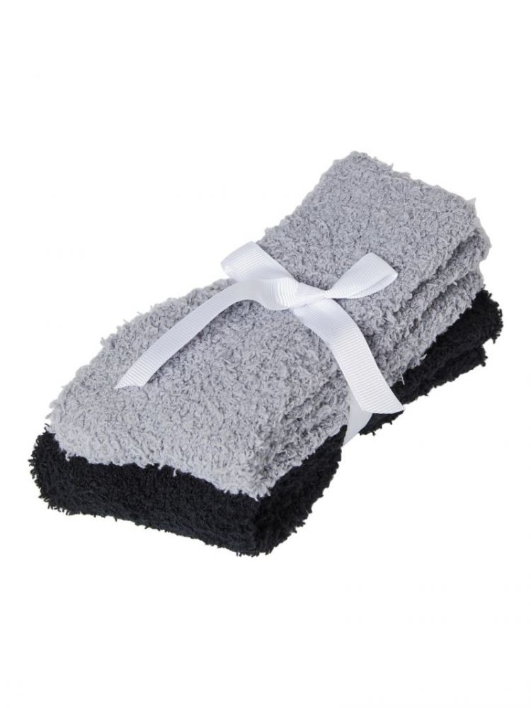 VMDORA FLUFFY SOCKS 2-PACK 177868001 Black