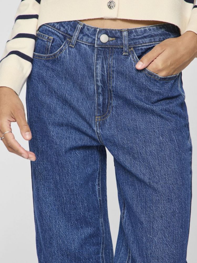 VIKELLY JAF HW STRAIGHT JEANS- 177854011 Mediu
