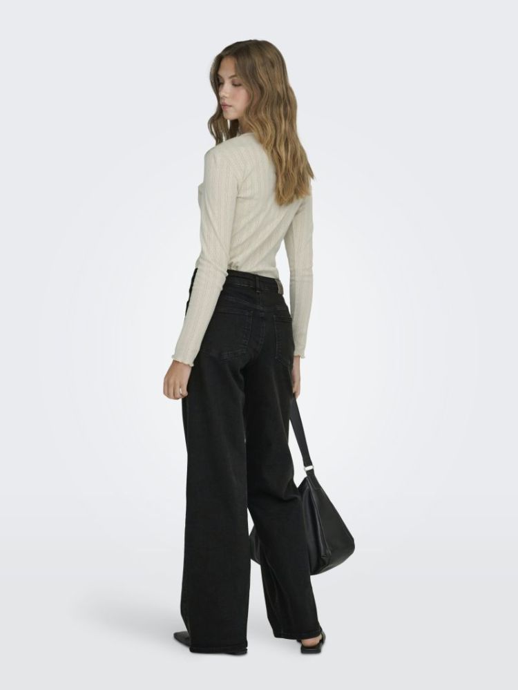 ONLMADISON BLUSH HW WIDE DNM C 278217 Washed B