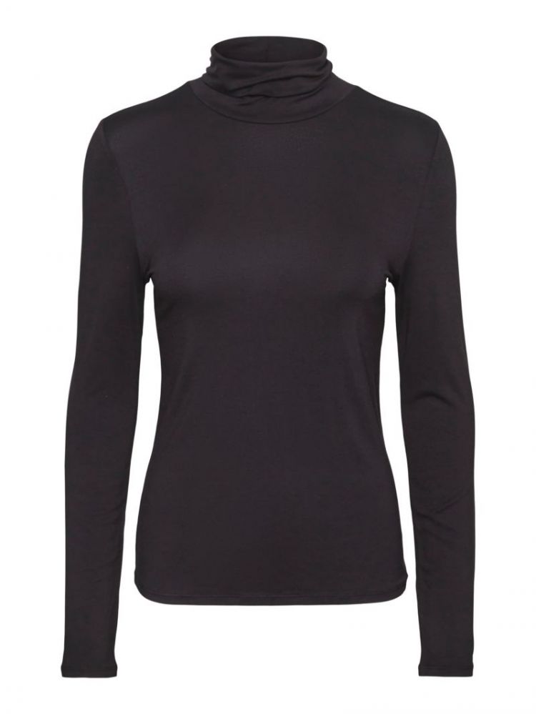 VMALBERTE LS ROLLNECK TOP JRS  177868 Black
