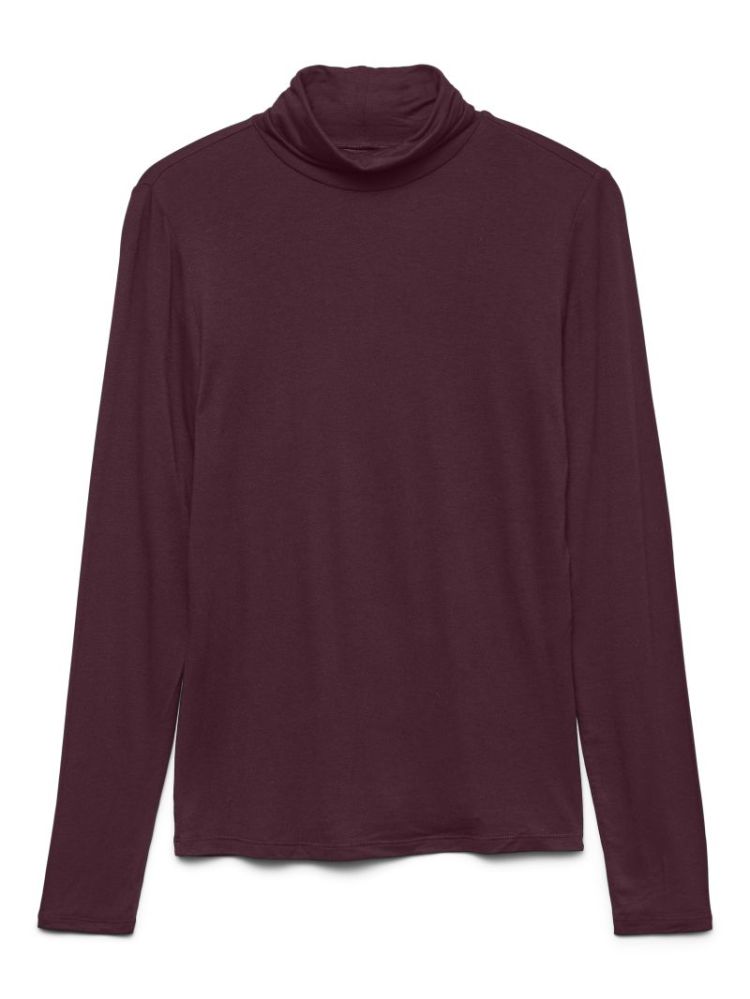VMALBERTE LS ROLLNECK TOP JRS  186320 Winetast