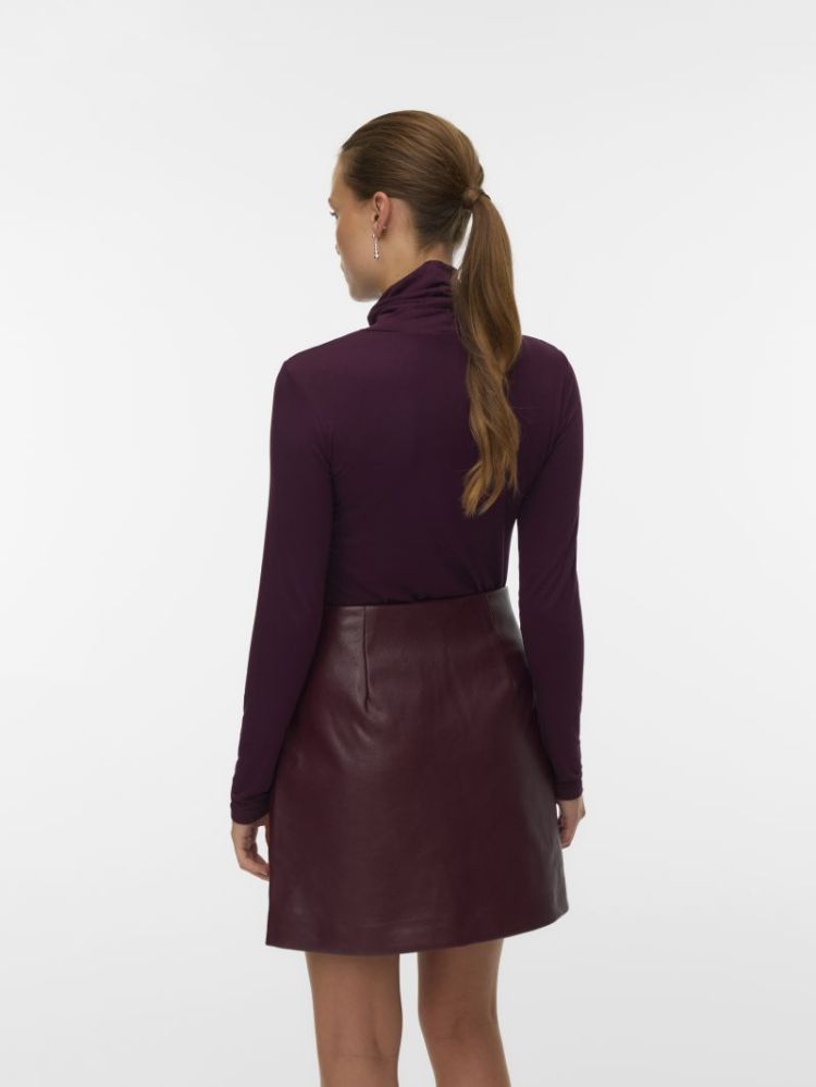 VMALBERTE LS ROLLNECK TOP JRS  186320 Winetast