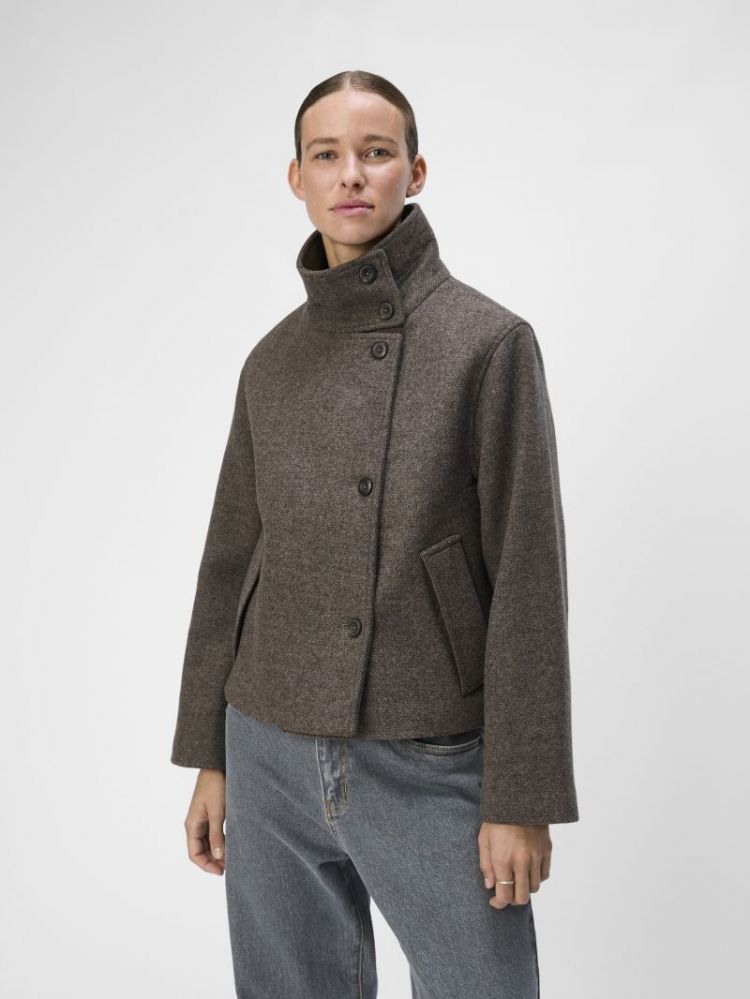 OBJRIKI RE SHORT COAT NOOS 192886001 Morel
