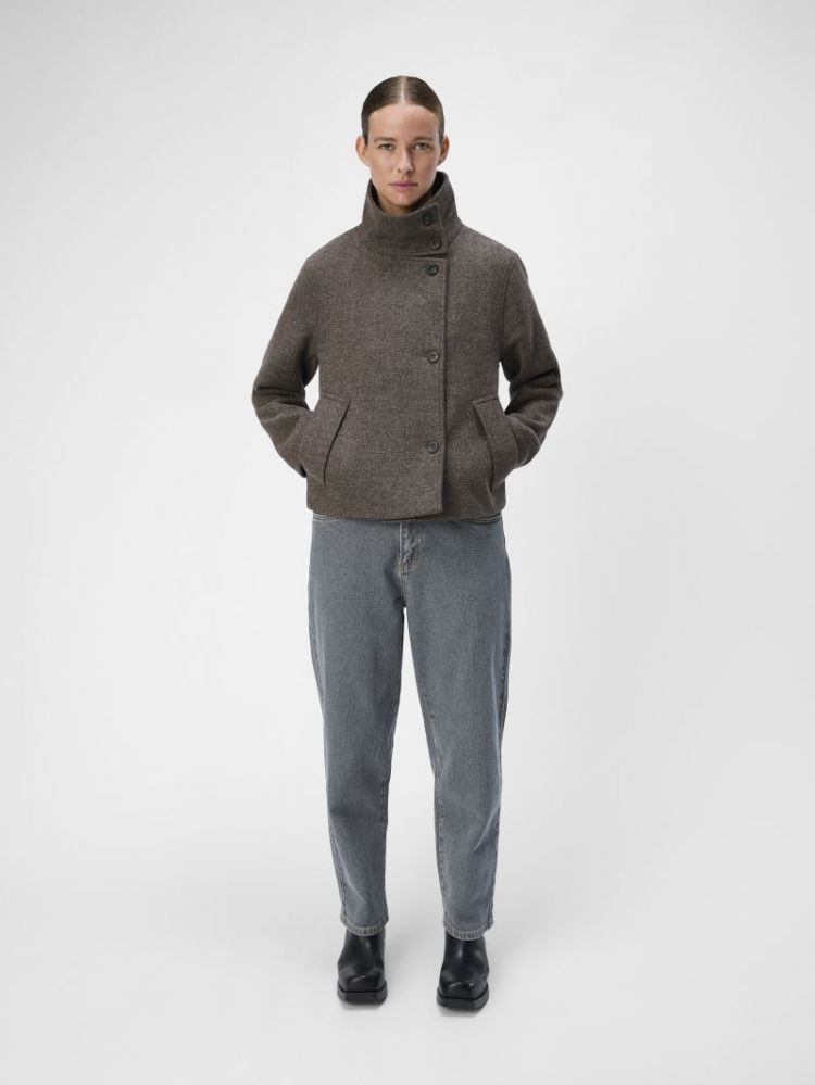 OBJRIKI RE SHORT COAT NOOS 192886001 Morel