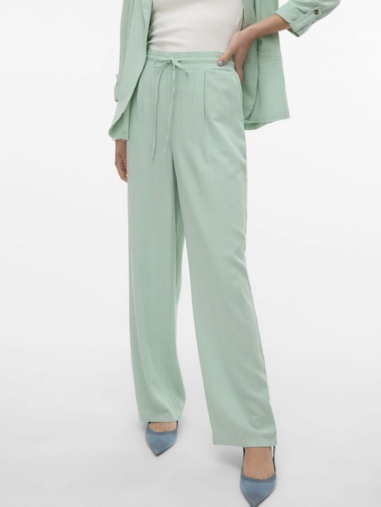 VMJESMILO WIDE PANTS WVN GA NO 267775 Silt Gre