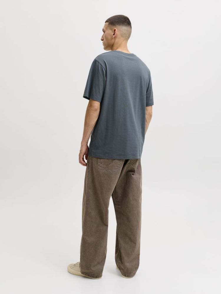 JJEPAULOS TEE SS CREW NECK NOO 176720 Turbulen