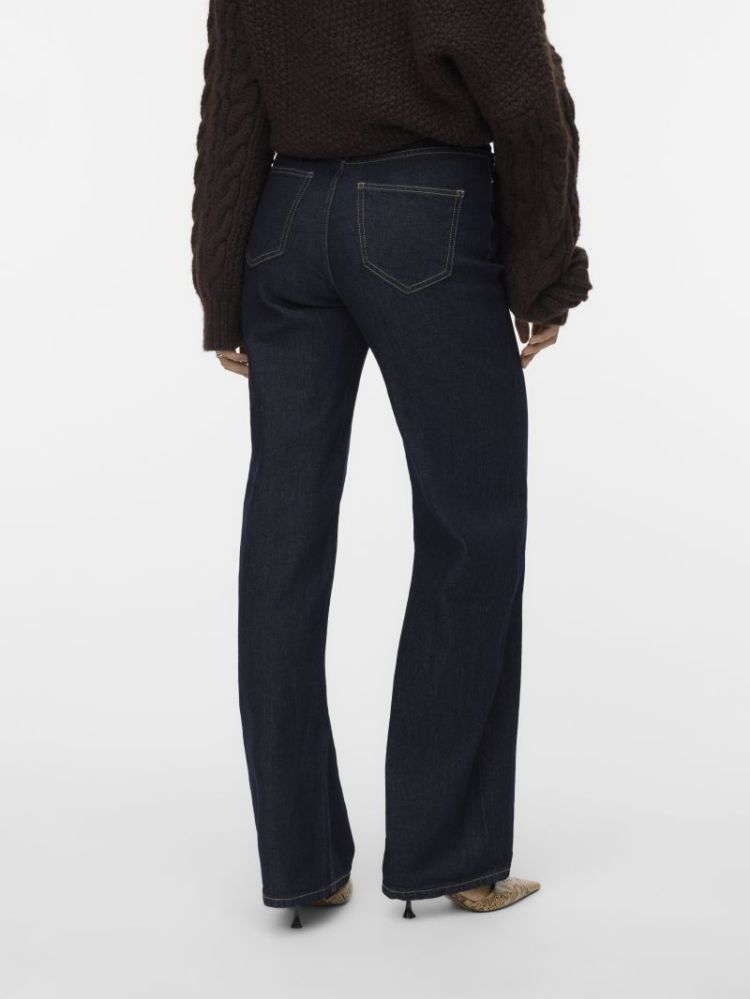 VMTESSA HR WIDE JEANS RA369 GA 178006001 Dark