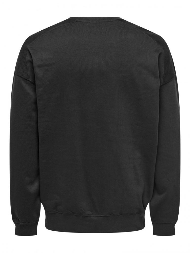 ONSEVANS VTG LS CREW TONAL BLO 239342 Jet Blac