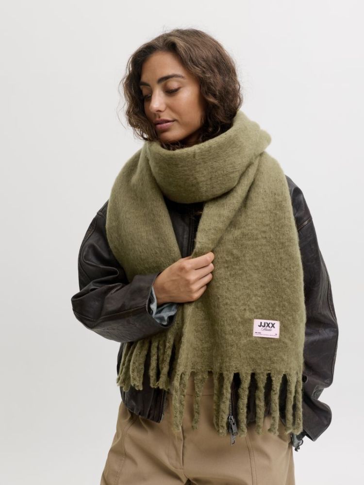 JXLESLIE SCARF ACC SN 176062 Nutria