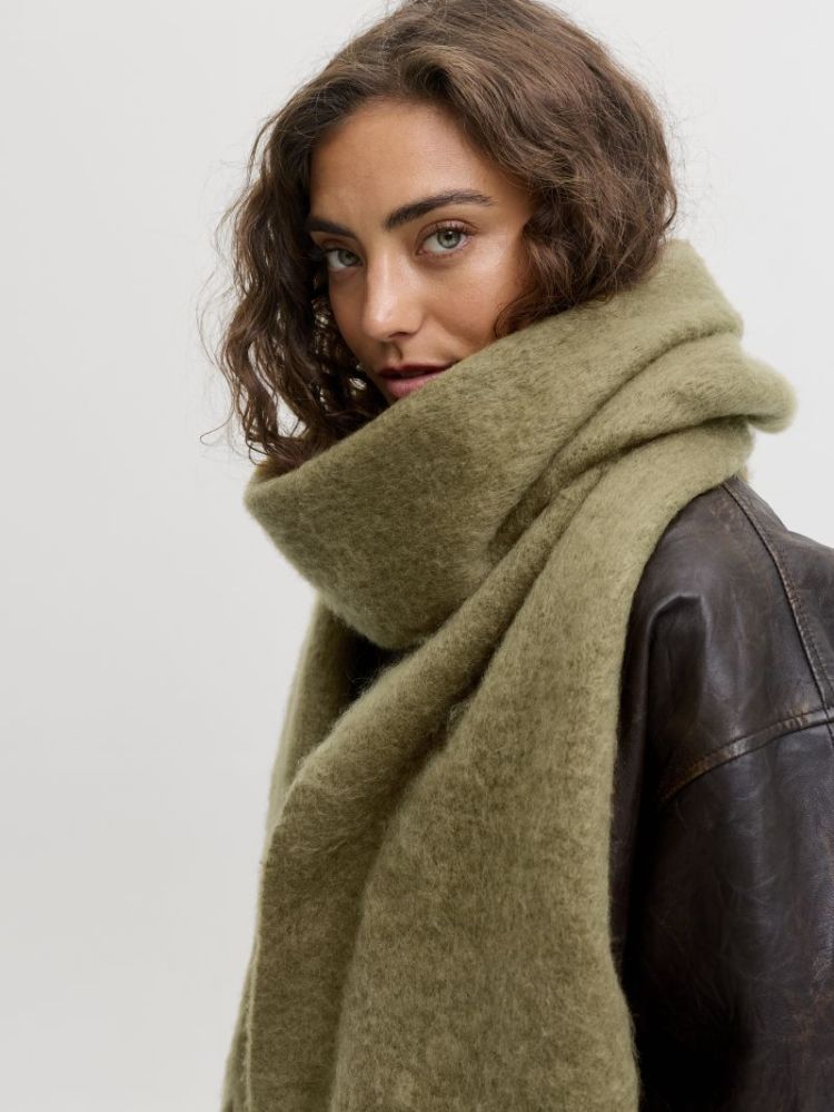 JXLESLIE SCARF ACC SN 176062 Nutria