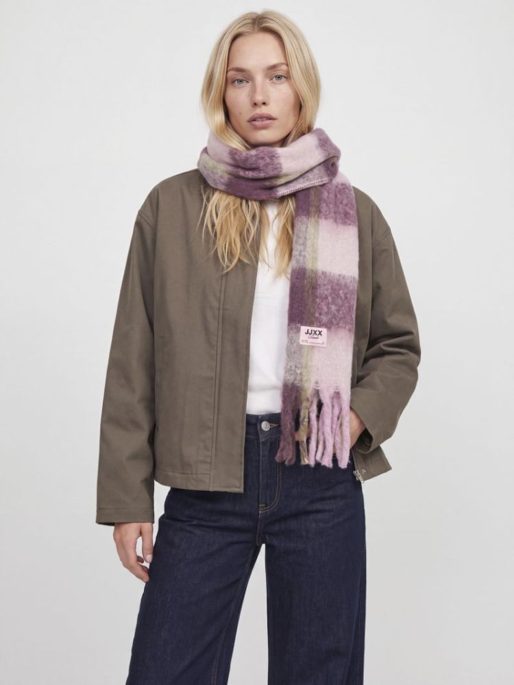 JXLESLIE SCARF ACC SN 176935012 Pink