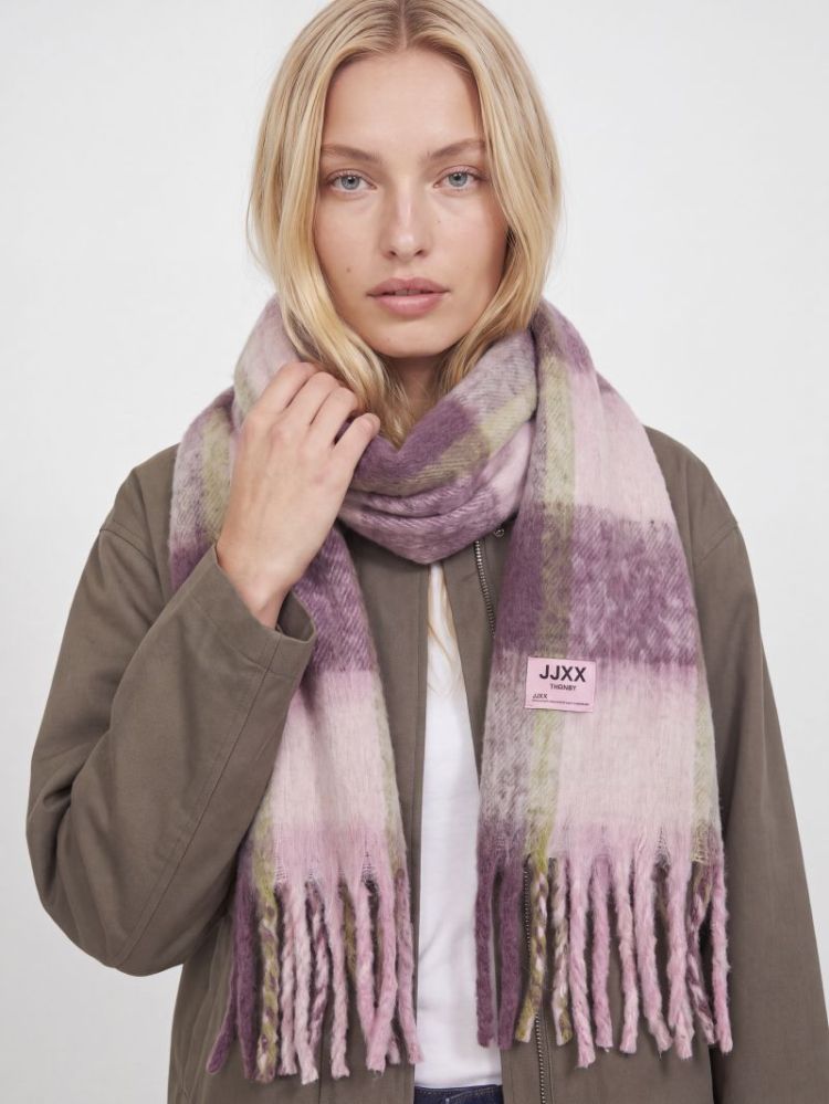 JXLESLIE SCARF ACC SN 176935012 Pink