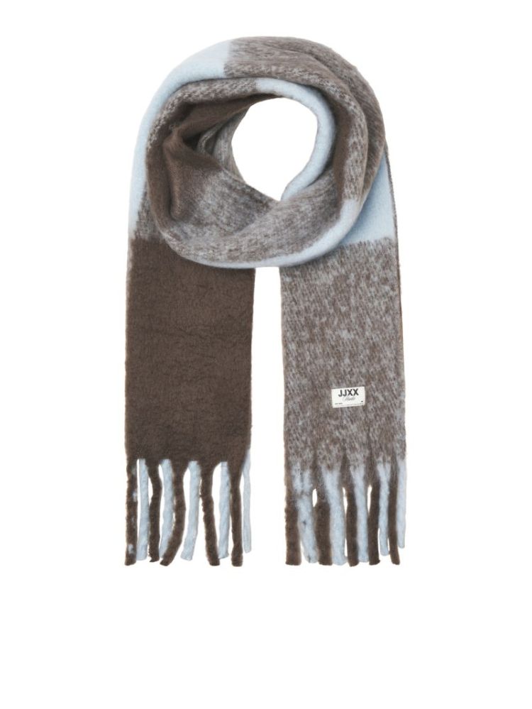 JXLESLIE SCARF ACC SN 176126013 Brack