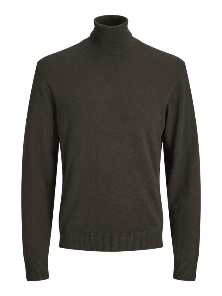 JJEEMIL KNIT ROLL NECK NOOS 176668 Rosin