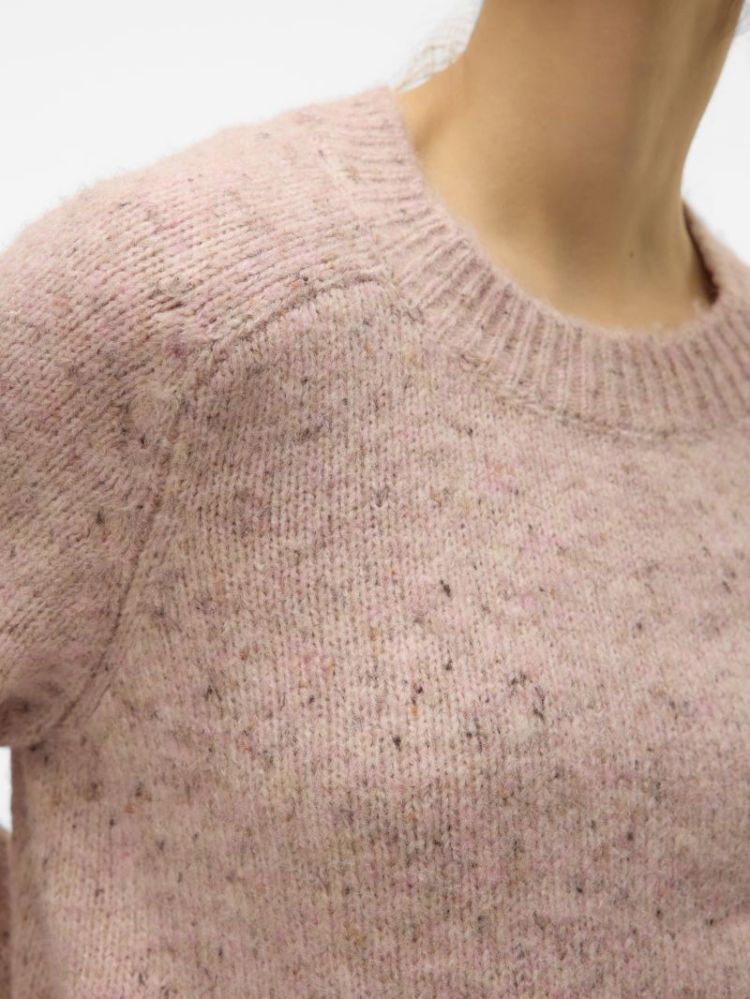VMINGRID LS O-NECK PULLOVER BO 285978002 Pink