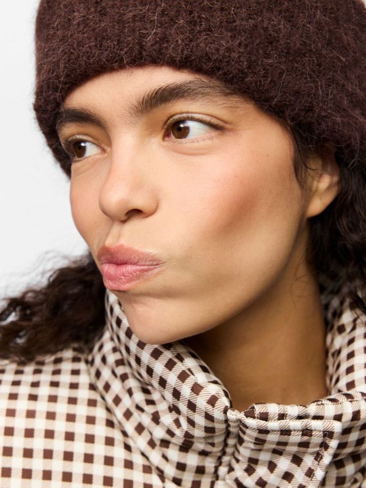 PCBERA ALPACA BLEND HOOD NOOS 276535 Chicory