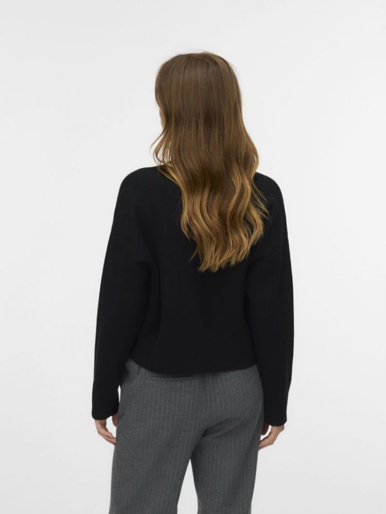 VMGOLD ART LS O-NECK PULLOVER 177868 Black