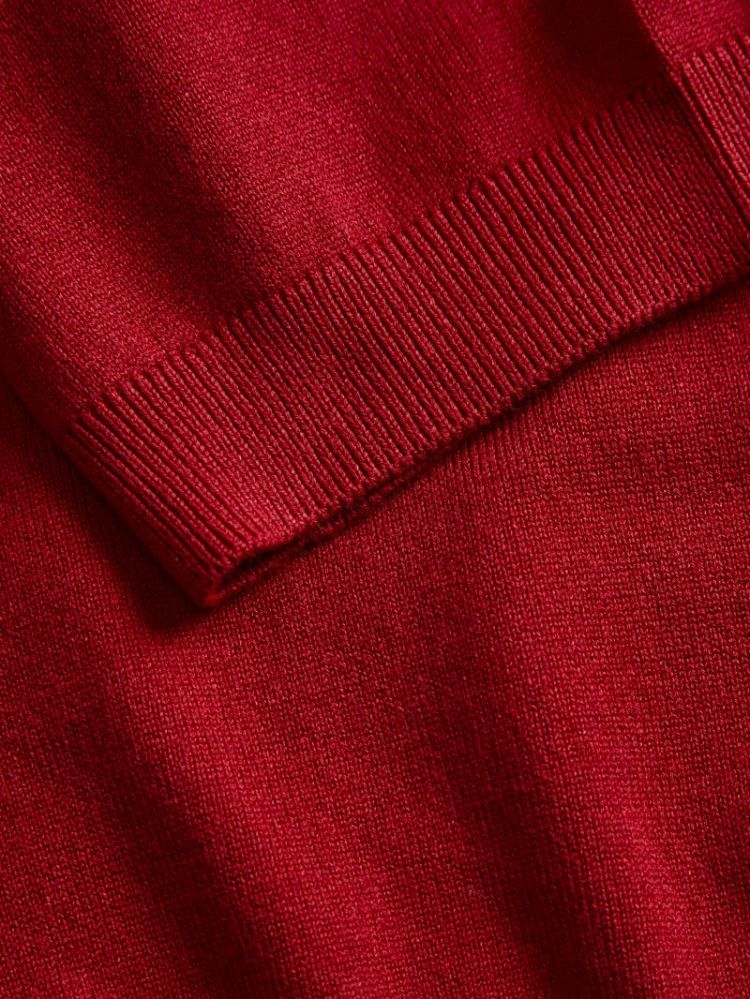JXLAYLA COMFY SS POLO KNIT 177240 Scarlet