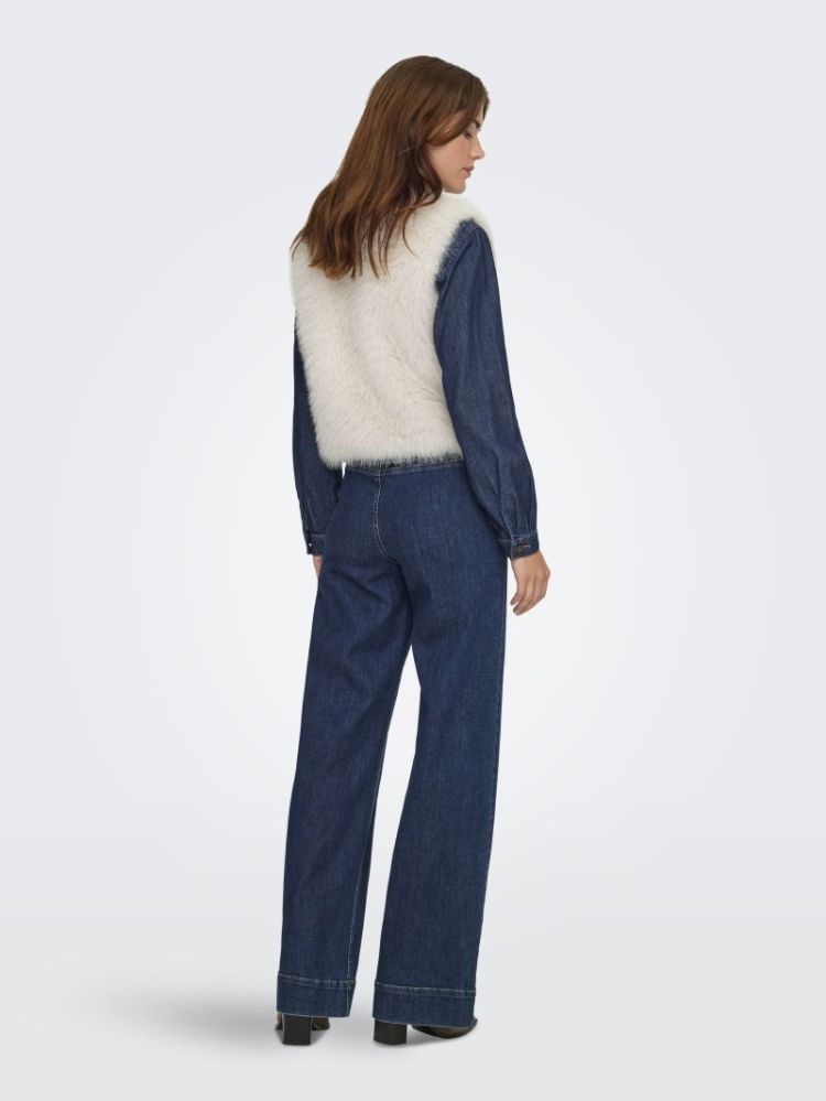 JDYORA FAUX FUR WAISTCOAT OTW 180083 Birch