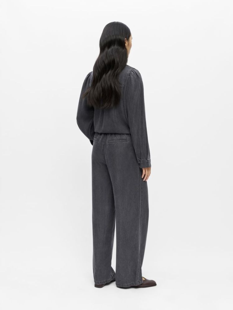 OBJFRAME LISA WIDE MW PANT NOO 177981003 Black