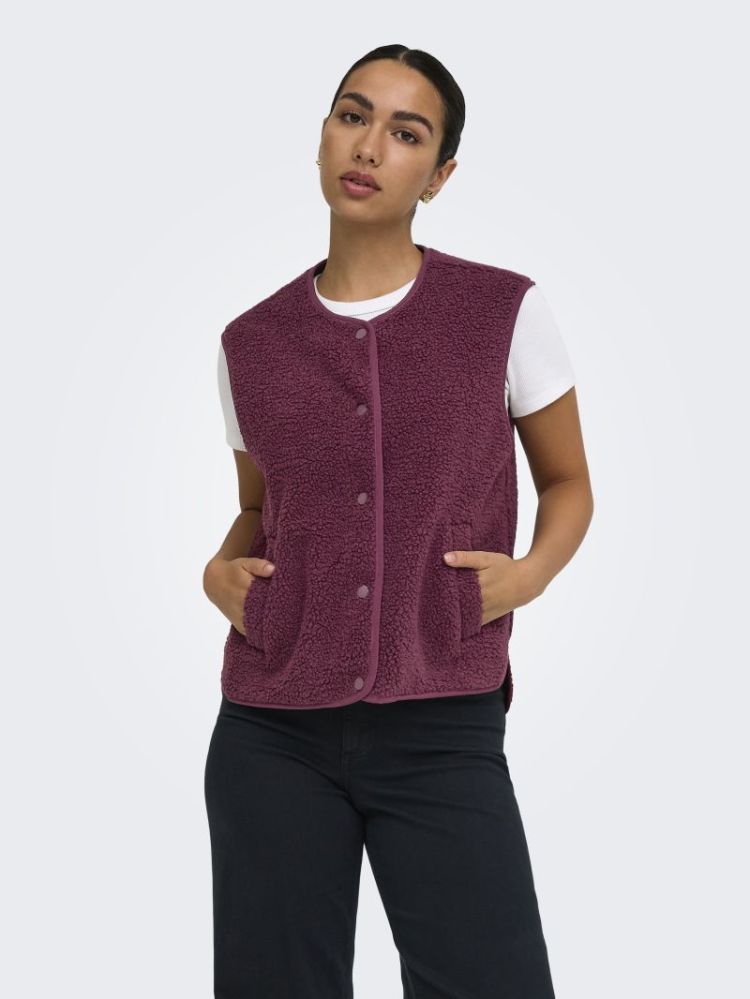 JDYSIMINA TEDDY WAISTCOAT OTW  193785 Windsor