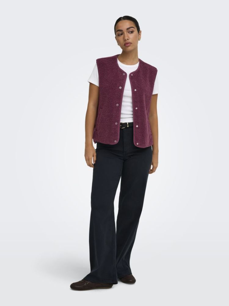 JDYSIMINA TEDDY WAISTCOAT OTW  193785 Windsor