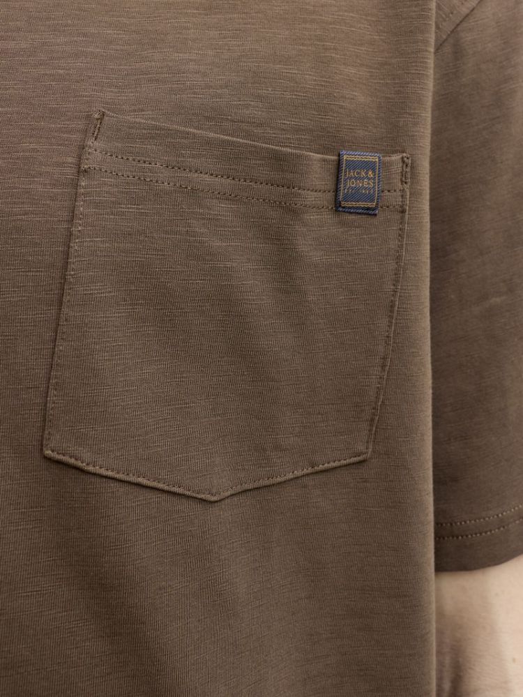 JJEDOVER SLUB TEE SS NOOS 307144 Cocoa