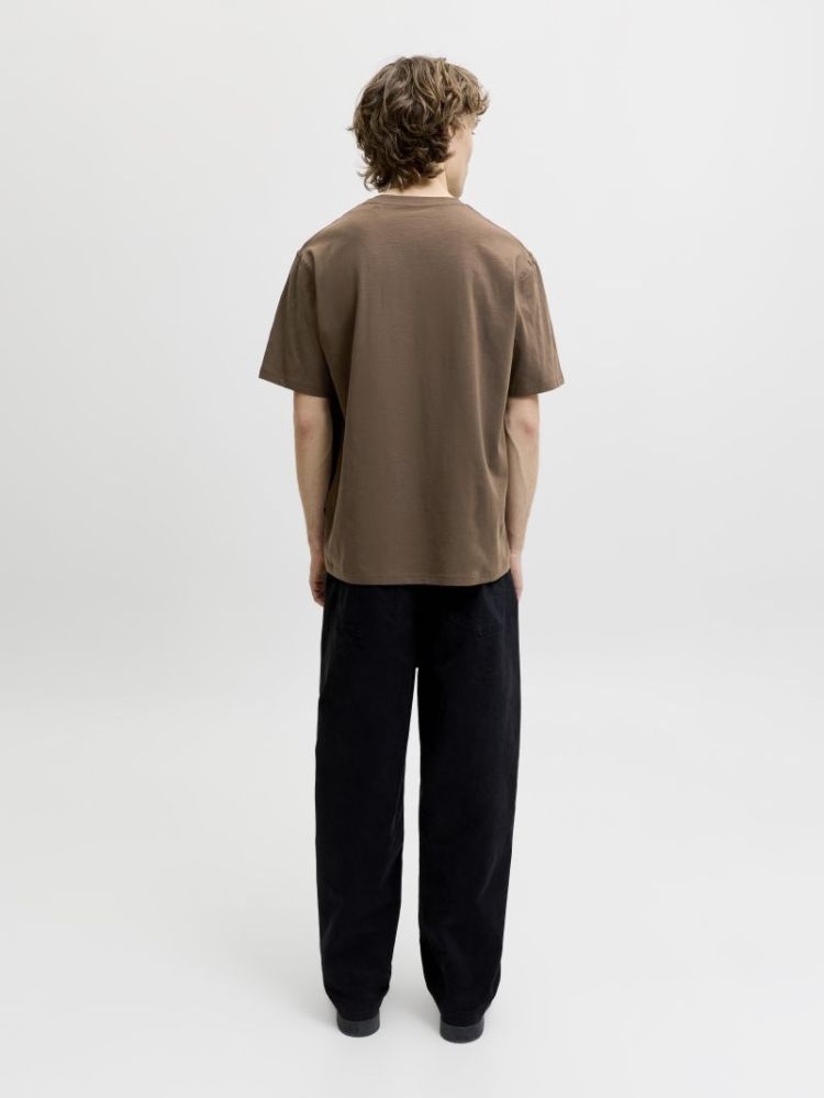 JJEDOVER SLUB TEE SS NOOS 307144 Cocoa