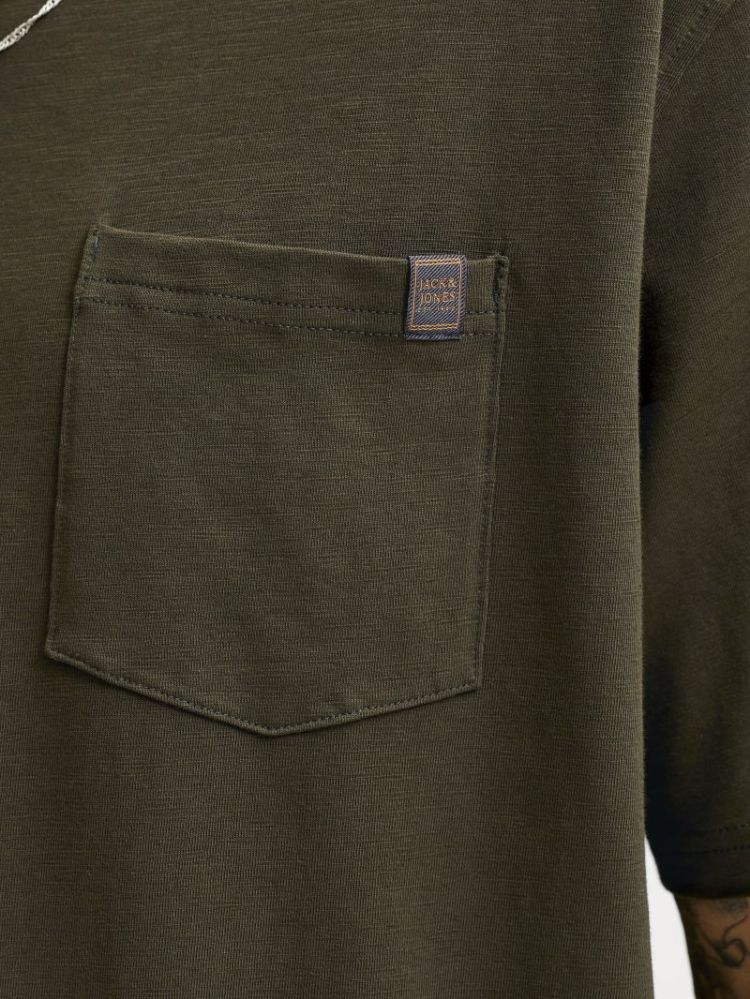 JJEDOVER SLUB TEE SS NOOS 176668 Rosin