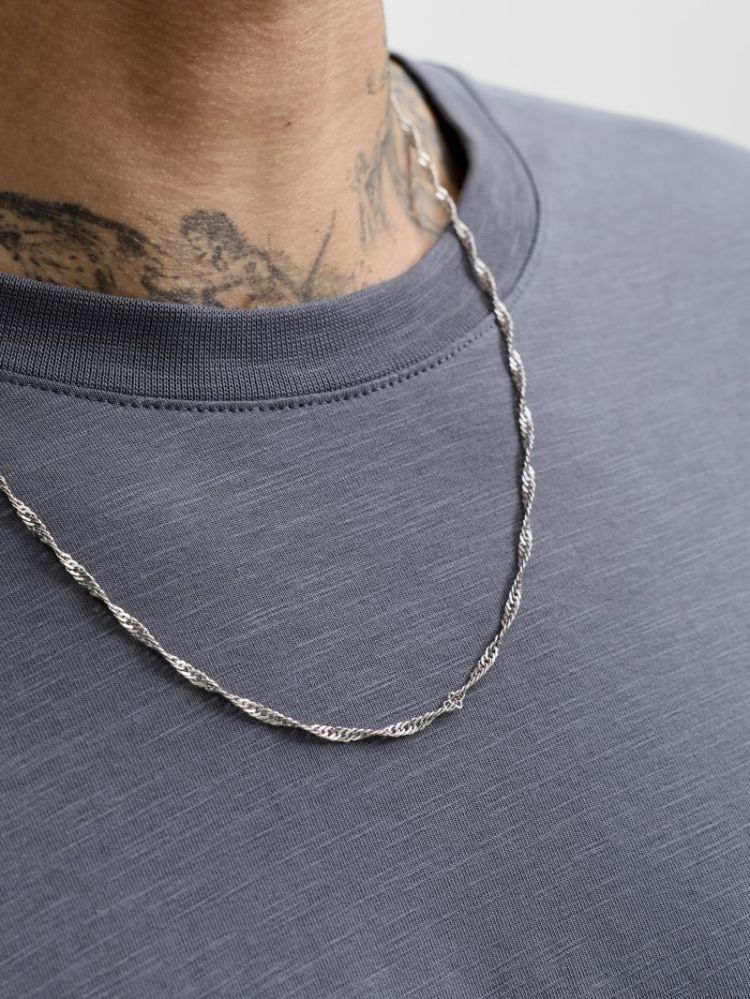 JJEDOVER SLUB TEE SS NOOS 176720 Turbulen