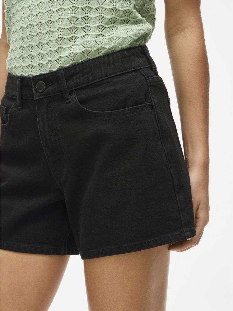 VIJAF RW DENIM SHORTS-NOOS 232175001 Black