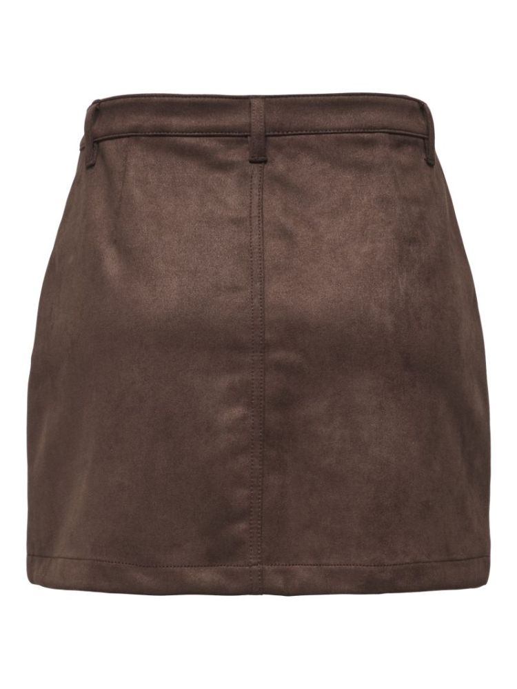 ONLAMAZING-STINA FAUX SUEDE SK 244915 Chocolat