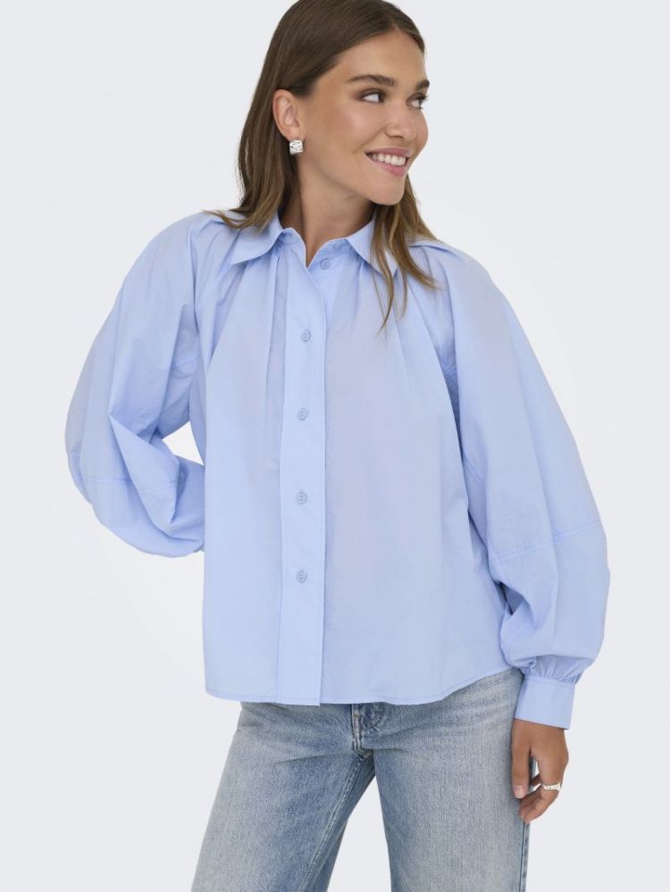 ONLRIVER LS SHIRT OX WVN 193179 Cashmere