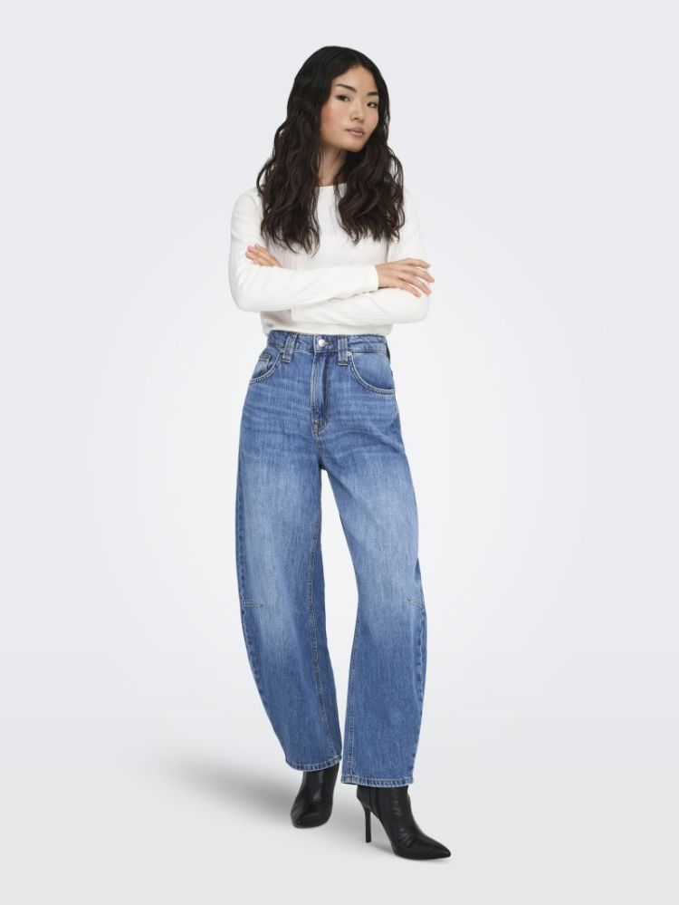 ONLFRANKIE HW ANK BARREL DNM D 179695 Medium B