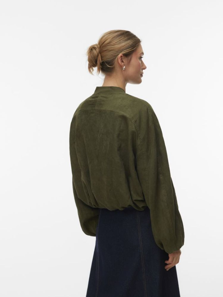 VMKATHY LS BOMBER WVN EXP 210570 Olive Ni