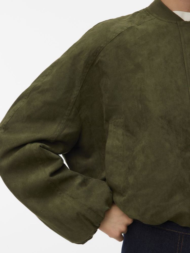 VMKATHY LS BOMBER WVN EXP 210570 Olive Ni