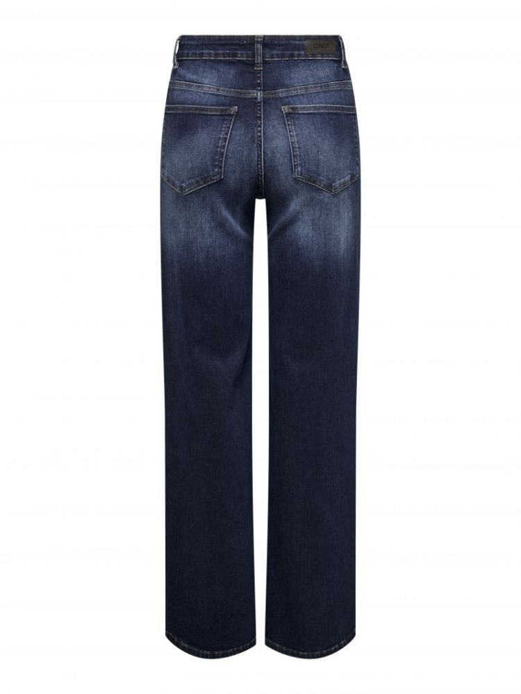 ONLMADISON BLUSH HW WIDE DNM R 177938 Dark Blu