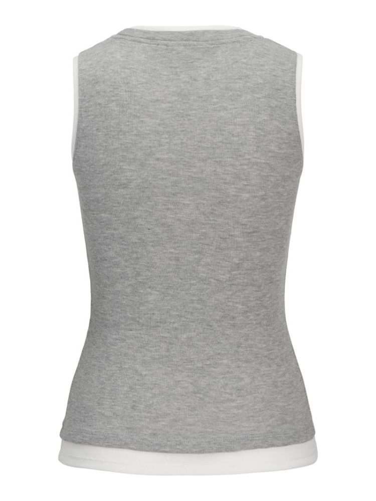JXHENNA STR SL CONTRAST TOP JR 179085002 Light