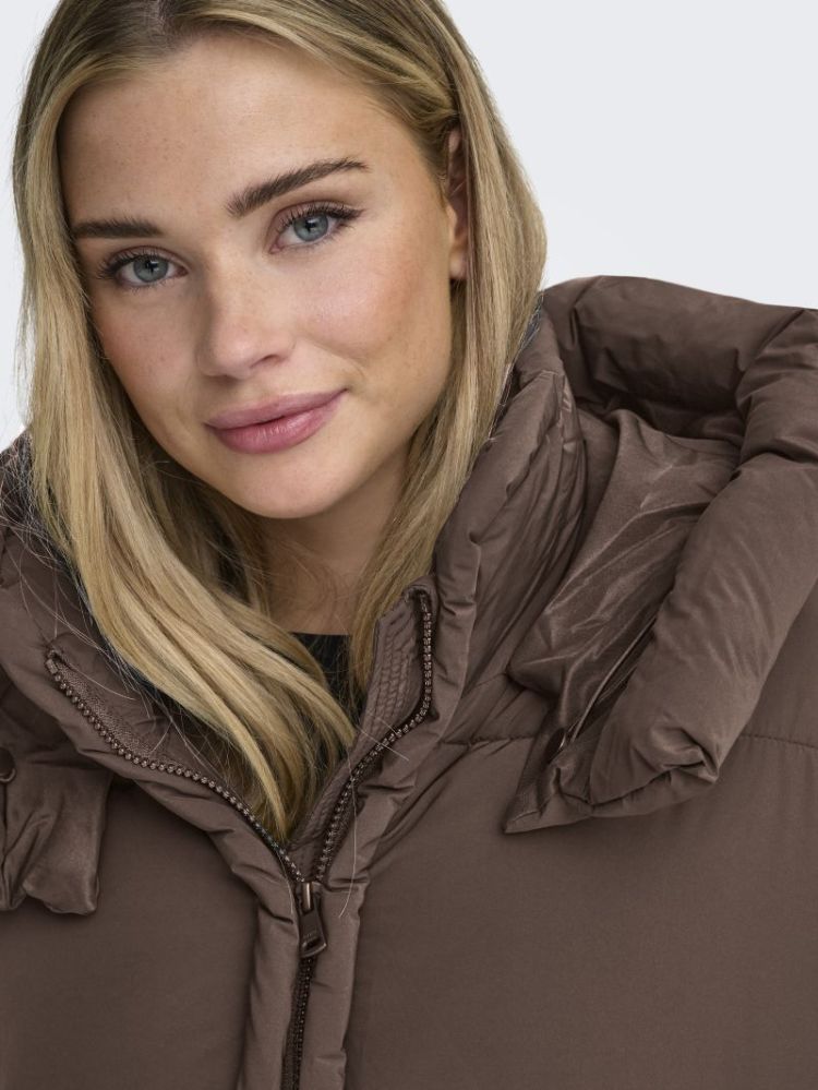 ONLCORNELIA PUFFER JACKET OTW 286415 Chocolat