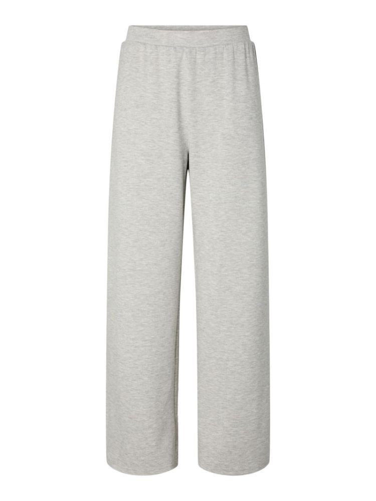 PCPOLLY HW SWEAT PANTS MWM JRS 179273 Light Gr