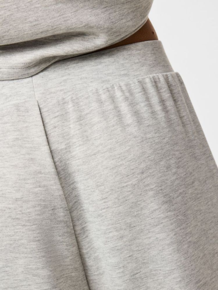 PCPOLLY HW SWEAT PANTS MWM JRS 179273 Light Gr