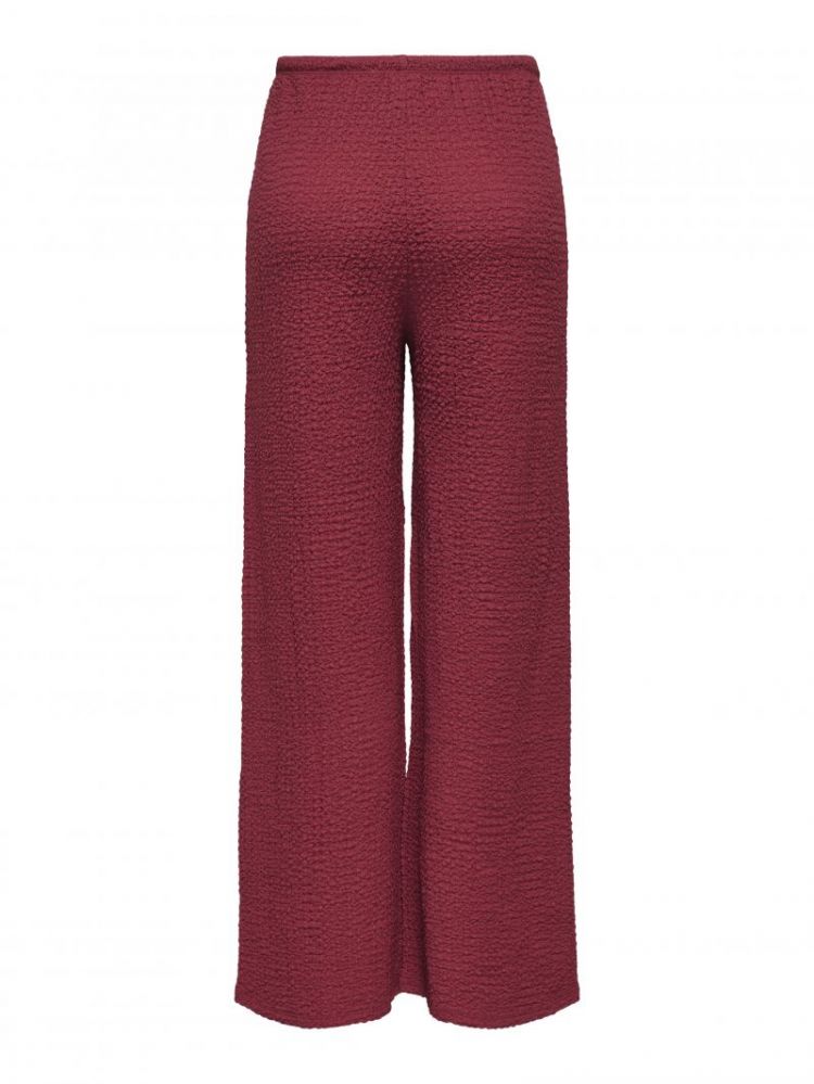 ONLERIKKA HW WIDE CRINKLE PANT 234335 Brick Re