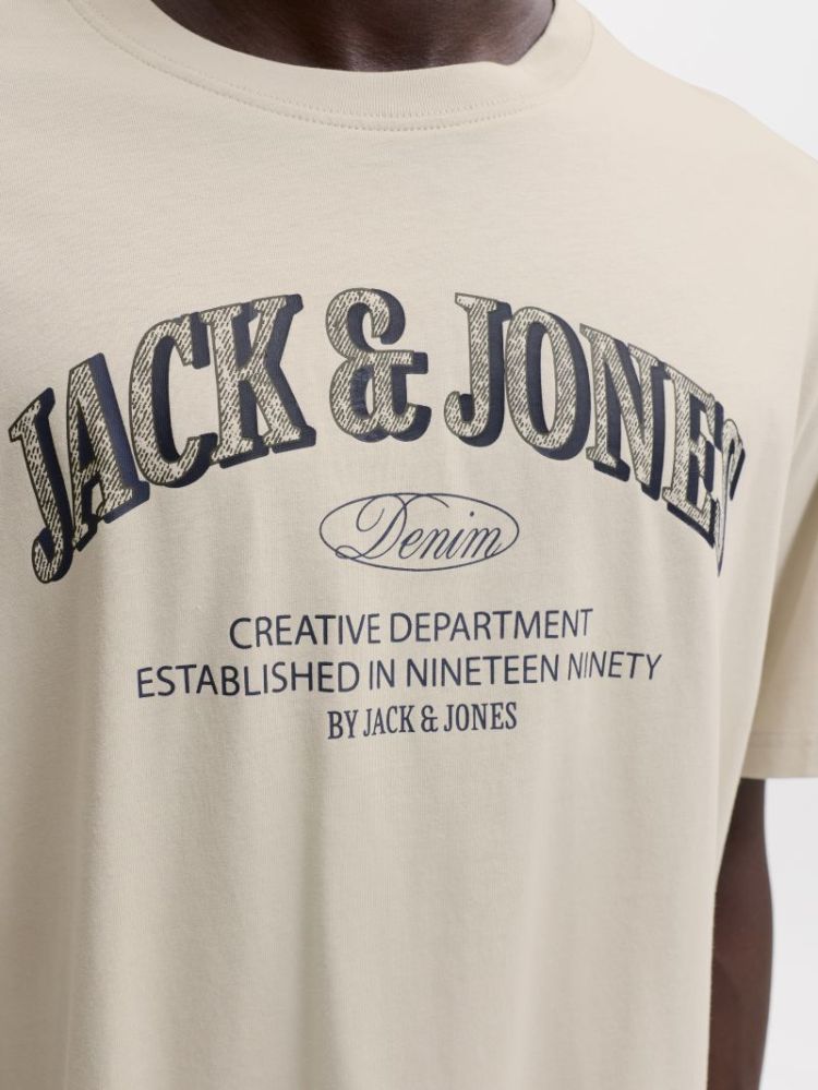 JJEDENVER LOGO TEE SS O-NECK S 176631 Moonbeam