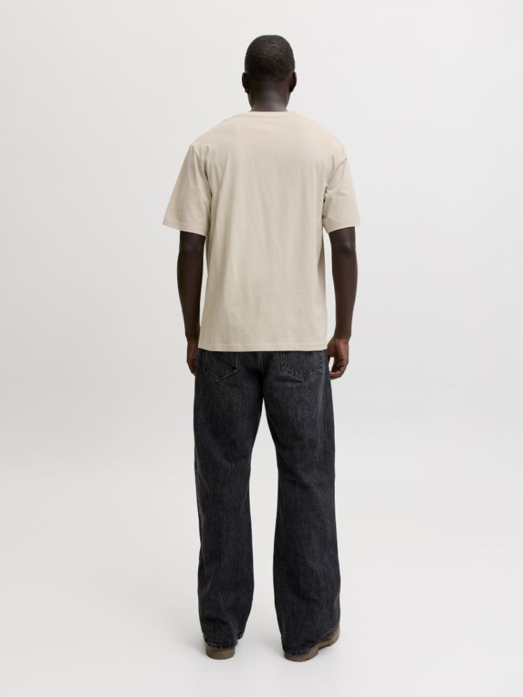 JJEDENVER LOGO TEE SS O-NECK S 176631 Moonbeam
